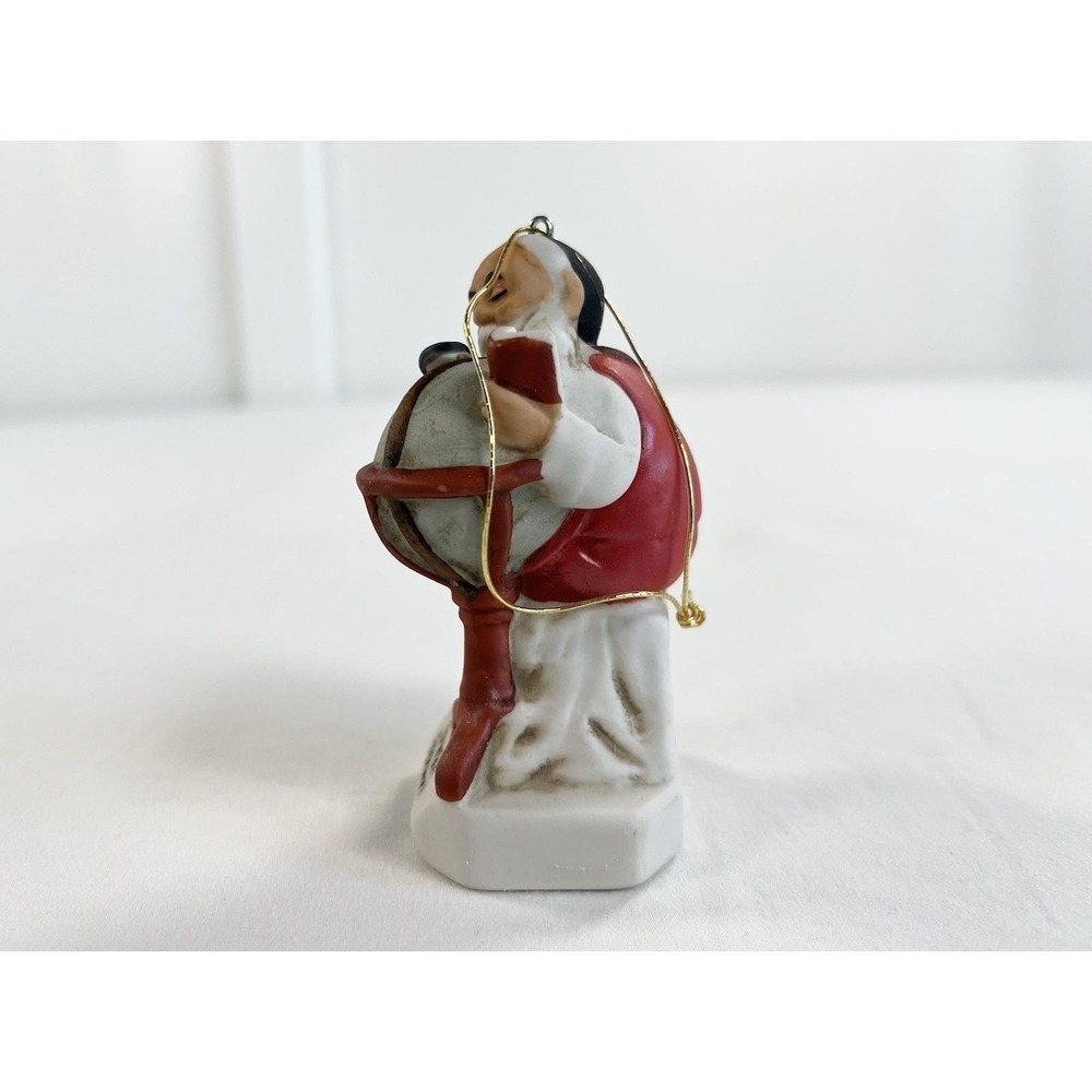 Vintage 1980 Norman Rockwell Santa Globe Ornament Santa's Good Boys Grossman NIB - Picture 6 of 10
